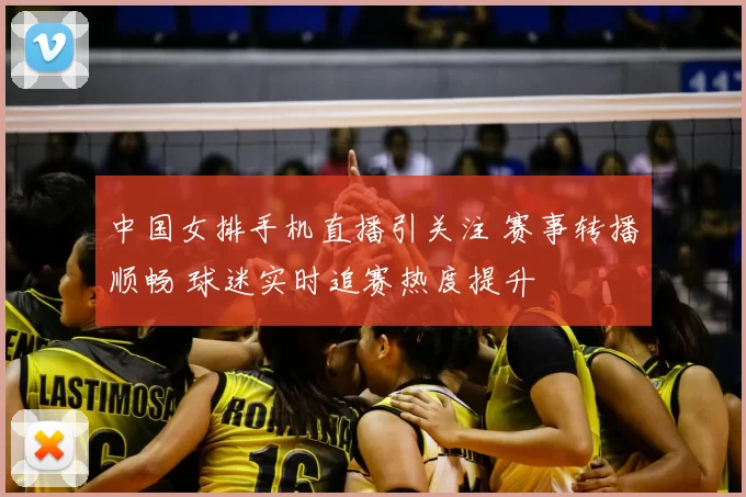 中国女排手机直播引关注 赛事转播顺畅 球迷实时追赛热度提升